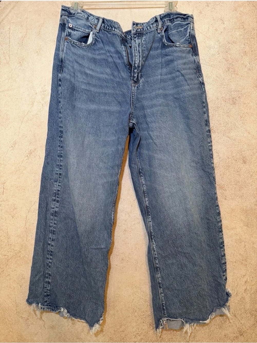 Women's American Eagle Super high Rise Baggy Wide Leg Jeans